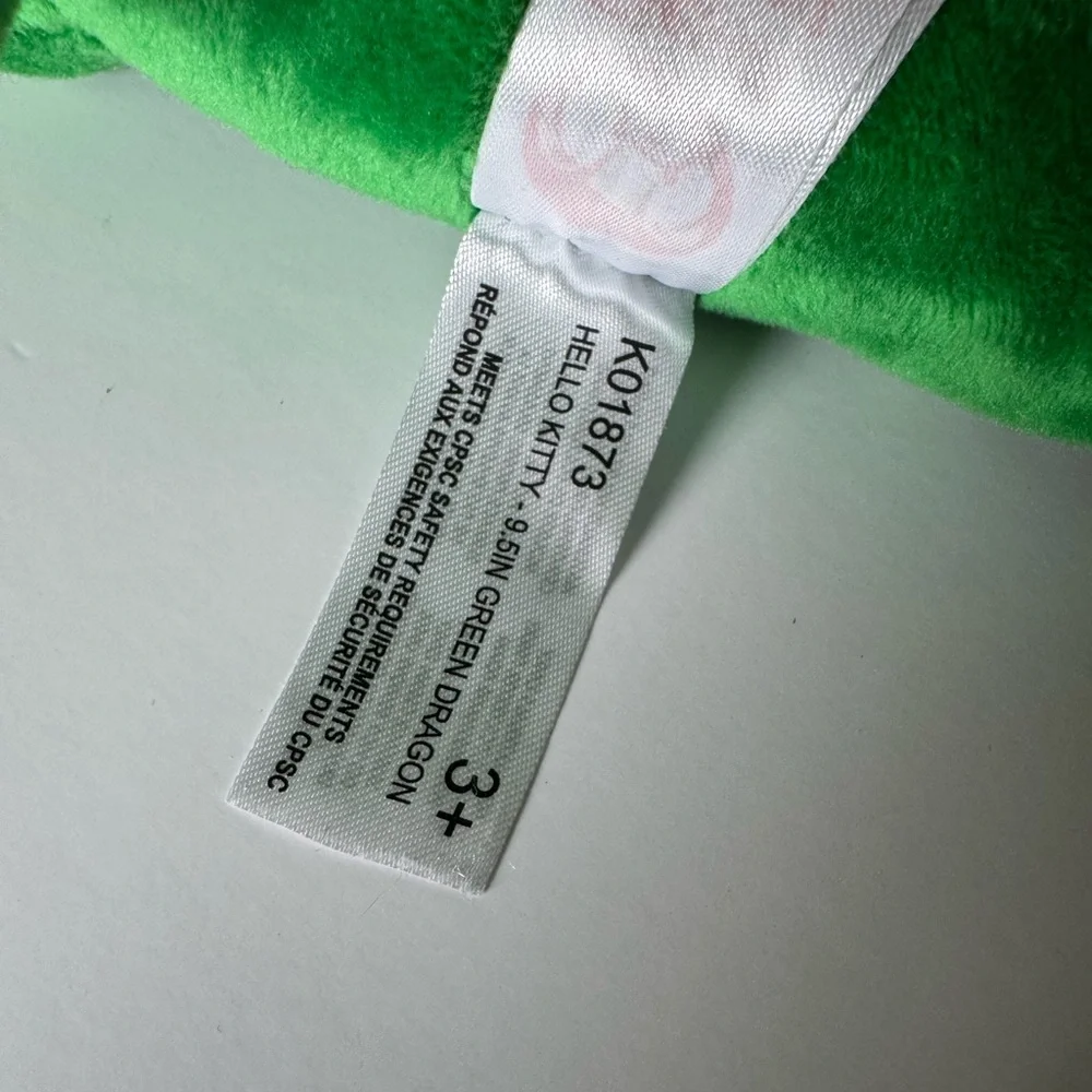 Hello Kitty in Green Dinosaur Costume 9.5" Plush Stuffed Sanrio - Picture 5 of 5